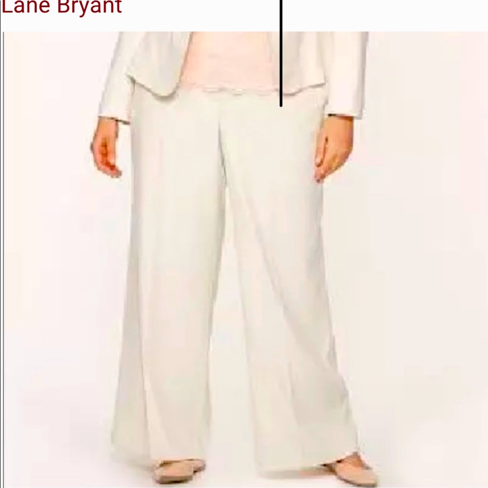 Lane Bryant cream ladies slacks 20